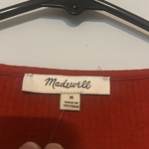 NWT Madewell wrap top size medium - Picture 4 of 11